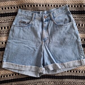 Riders by Lee Light Blue Jean Shorts